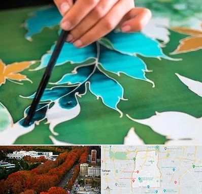 آموزشگاه چاپ باتیک در منطقه 6 تهران