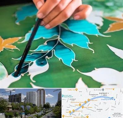 آموزشگاه چاپ باتیک در اندرزگو