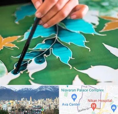 آموزشگاه چاپ باتیک در آجودانیه