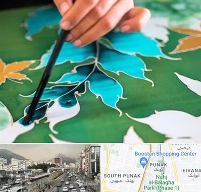 آموزشگاه چاپ باتیک در پونک 