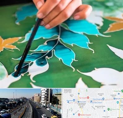 آموزشگاه چاپ باتیک در پیروزی