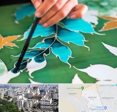 آموزشگاه چاپ باتیک در ولنجک 