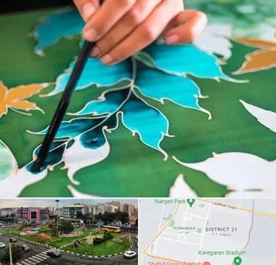 آموزشگاه چاپ باتیک در تهرانسر 