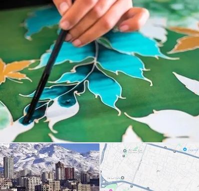 آموزشگاه چاپ باتیک در ازگل