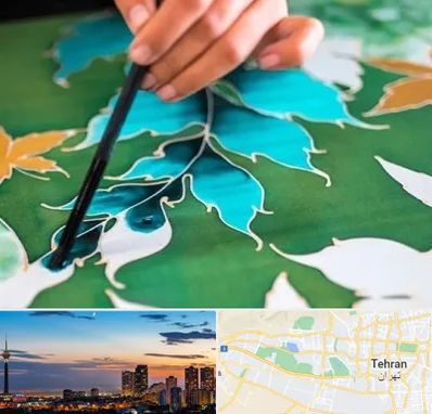 آموزشگاه چاپ باتیک در غرب تهران 