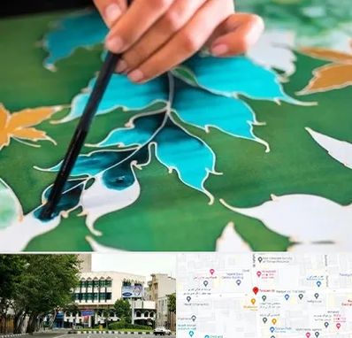 آموزشگاه چاپ باتیک در طالقانی