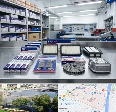 لوازم تی وی اس در گلستان اهواز 