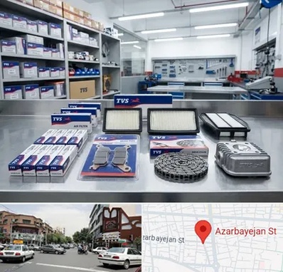 لوازم تی وی اس در خیابان آذربایجان 