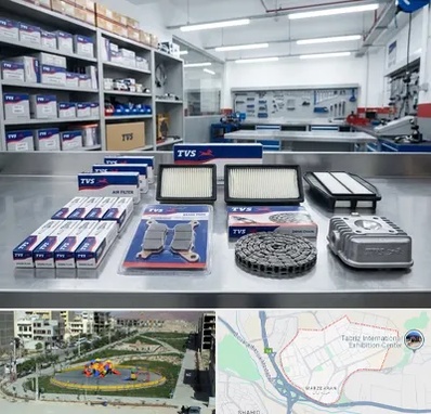 لوازم تی وی اس در مرزداران تبریز