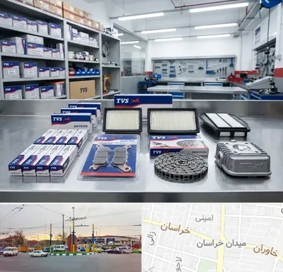 لوازم تی وی اس در میدان خراسان
