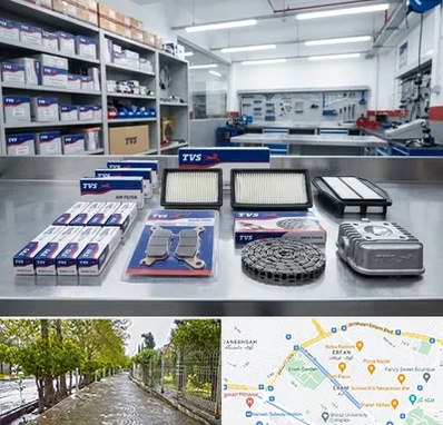 لوازم تی وی اس در خیابان ارم شیراز 