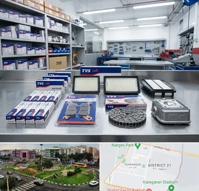 لوازم تی وی اس در تهرانسر