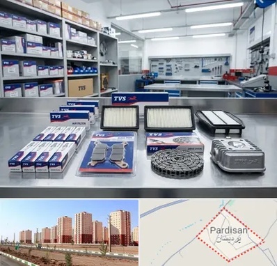 لوازم تی وی اس در پردیسان قم 