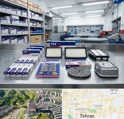 لوازم تی وی اس در شمال تهران 