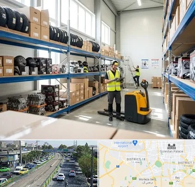 عمده فروشی لوازم موتور سیکلت در جنوب تهران 