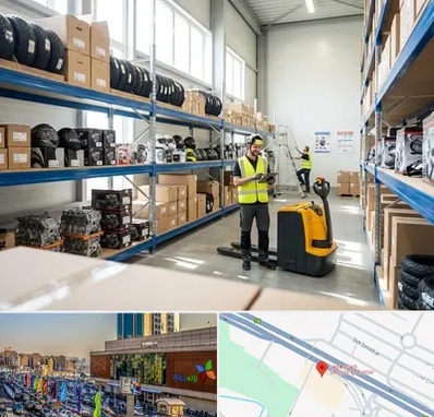 عمده فروشی لوازم موتور سیکلت در لاله پارک تبریز 