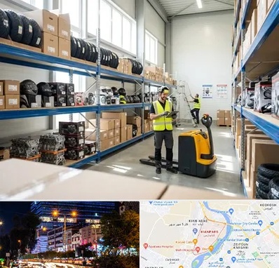 عمده فروشی لوازم موتور سیکلت در کیانپارس اهواز 