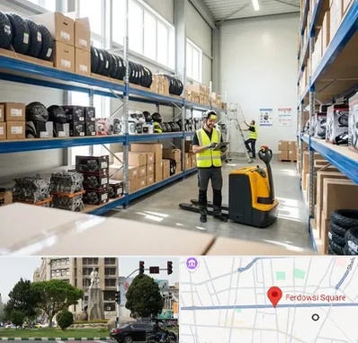 عمده فروشی لوازم موتور سیکلت در میدان فردوسی تهران