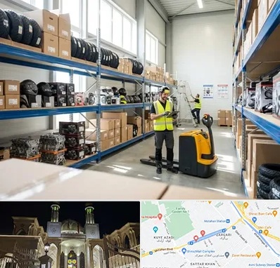 عمده فروشی لوازم موتور سیکلت در زرگری شیراز