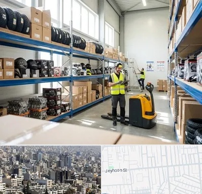 عمده فروشی لوازم موتور سیکلت در جیحون 