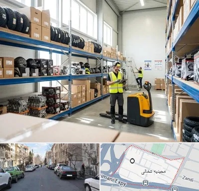 عمده فروشی لوازم موتور سیکلت در مجیدیه شمالی