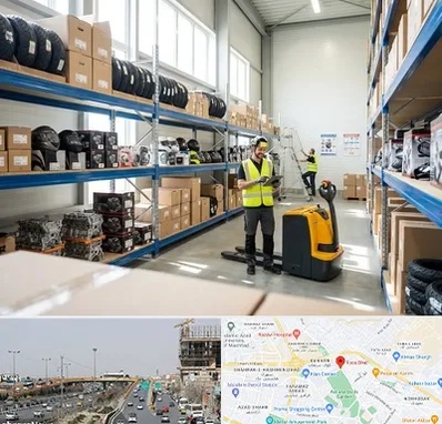 عمده فروشی لوازم موتور سیکلت در بلوار توس مشهد 