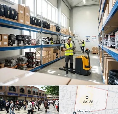 عمده فروشی لوازم موتور سیکلت در بازار تهران