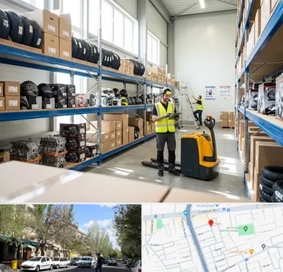 عمده فروشی لوازم موتور سیکلت در کوی فیروز تبریز 