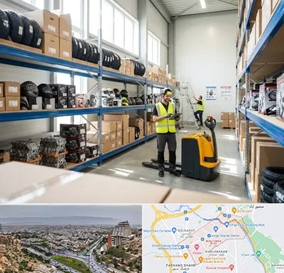 عمده فروشی لوازم موتور سیکلت در معالی آباد شیراز 