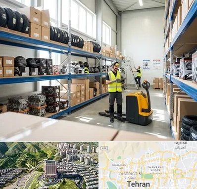 عمده فروشی لوازم موتور سیکلت در شمال تهران 