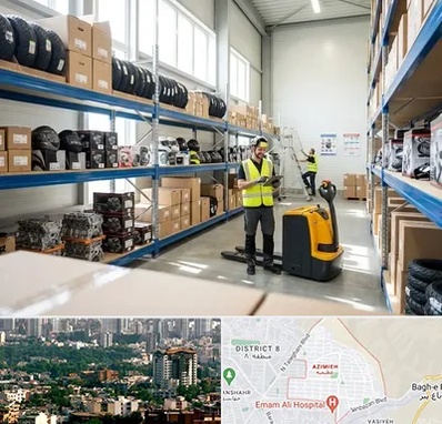 عمده فروشی لوازم موتور سیکلت در عظیمیه کرج 