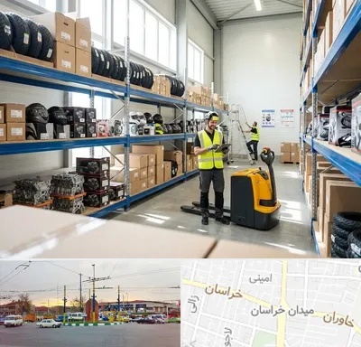 عمده فروشی لوازم موتور سیکلت در میدان خراسان
