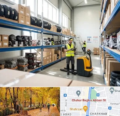 عمده فروشی لوازم موتور سیکلت در چهارباغ اصفهان