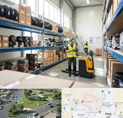 عمده فروشی لوازم موتور سیکلت در شاهین ویلا کرج 