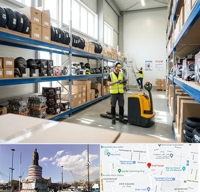 عمده فروشی لوازم موتور سیکلت در کارگر جنوبی 