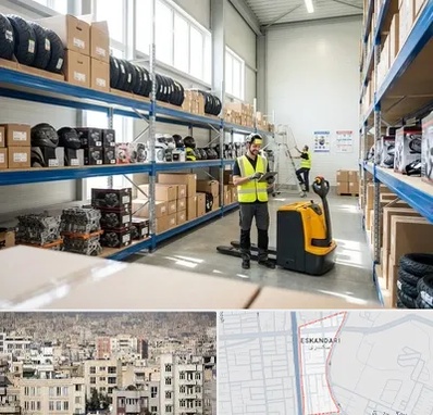 عمده فروشی لوازم موتور سیکلت در اسکندری 