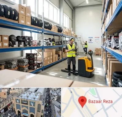 عمده فروشی لوازم موتور سیکلت در بازار رضا مشهد