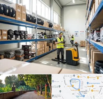 عمده فروشی لوازم موتور سیکلت در بلوار گیلان رشت 