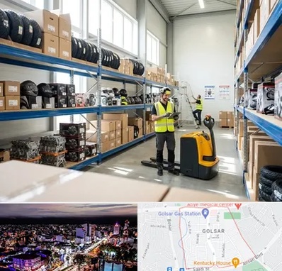 عمده فروشی لوازم موتور سیکلت در گلسار رشت 