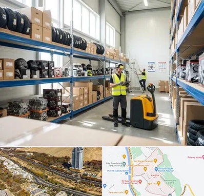 عمده فروشی لوازم موتور سیکلت در خیابان نیایش شیراز 