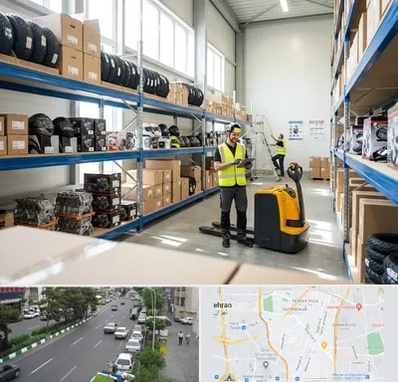 عمده فروشی لوازم موتور سیکلت در ستارخان 