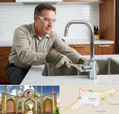 نصب شیرآلات در سمنان