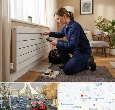 تعمیر شوفاژ در خیابان آزادی 