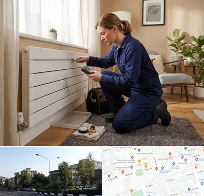 تعمیر شوفاژ در میدان کاج 