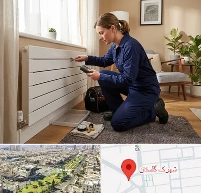 تعمیر شوفاژ در شهرک گلستان