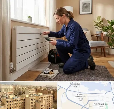 تعمیر شوفاژ در جنوب غرب تهران