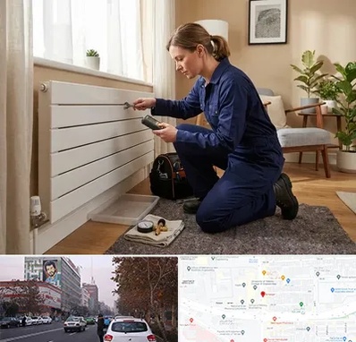 تعمیر شوفاژ در کارگر شمالی 