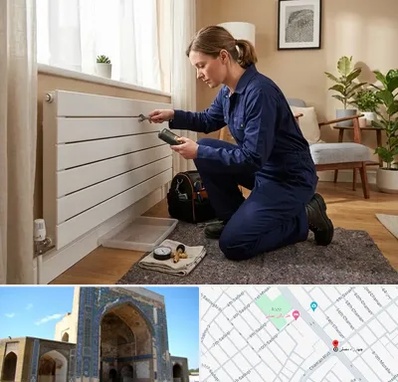 تعمیر شوفاژ در مصلی مشهد