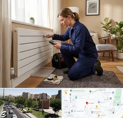تعمیر شوفاژ در شهرک آزمایش