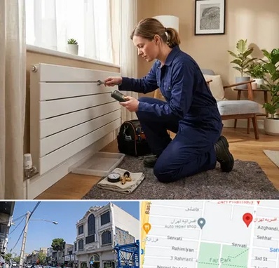 تعمیر شوفاژ در افسریه 
